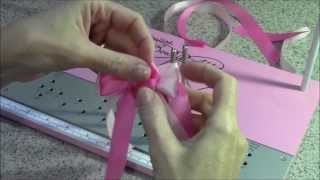 Zutter BowItAll Tutorial  Double Tail Bows with Really Reasonable Ribbon [upl. by Akirdnas474]