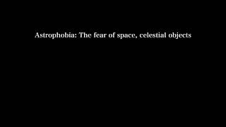 Astrophobia images with foreboding music [upl. by Ynolem275]