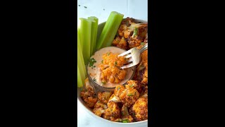 Airfryer Buffalo Cauliflower Wings [upl. by Alonzo]