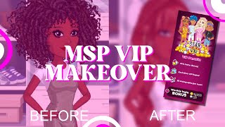 back in my moviestarplanet era VIP MAKEOVER [upl. by Odlaner166]