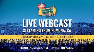 2018 Vans Warped Tour  Webcast [upl. by Shandie]