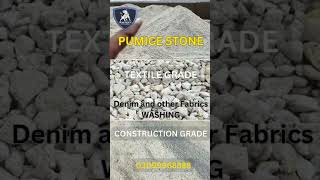 Pumice Stone Denim Textile and Construction Grade Lightweight Aggregate [upl. by Wootten]