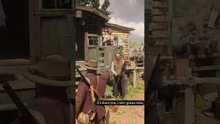 RDR2  Next Time Ill Put So Many Holes In You The Wind Will Blow Through You rdrd2 gaming arthur [upl. by Gide]