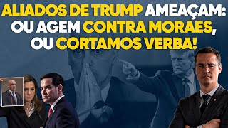 Guerra Aliados de Trump pressionam Moraes ao ameaçar cortar verba da Comissão de Direitos Humanos [upl. by Tisbe]