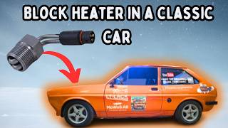 Fitting a Block Heater to a Classic Car Is Easier Than You Think [upl. by Yecrad]