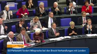 Bundestag Debatte über die Verantwortung kerntechnischer Entsorgung vom 15122016 [upl. by Clarice]