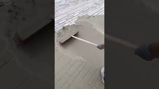 Stone flooring construction building shortvideo shortsviral [upl. by Ardeen400]