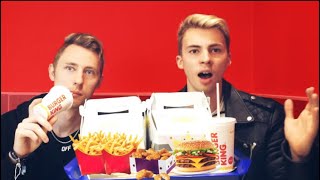 KING BOX Wettessen Gegen MarvinVlogt 🍟🍔 [upl. by Lorou]