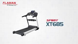 Spirit XT685 Treadmill Available at Flaman Fitness [upl. by Melloney807]