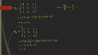 HSC Math 1st MatrixDeterminants CQ1 [upl. by Mccarty614]