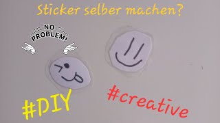 Sticker selber machen😊 mit meinem Bruder🥰 [upl. by Reiche171]