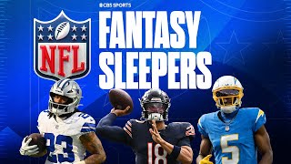 Fantasy Football sleepers at EACH position to target in your draft  CBS Sports [upl. by Ojaras]