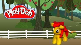 Play Doh Apple Bloom My Little Pony [upl. by Vastah]