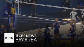 San Jose spectators react to lawsuit over transgender players on womens volleyball team [upl. by Channa260]