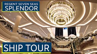 Regent Seven Seas Splendor Cabin 923 and Full Ship Tour [upl. by Oivatco]