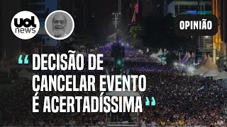 Réveillon em São Paulo Cancelar evento é decisão acertadíssima diz médico sanitarista [upl. by Atinnek]