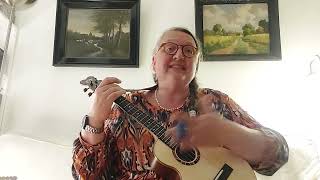 Chant 116 👵 quot I HEAR THE VOICE OF MY GRANDMOTHER quot 👵 for ukulele [upl. by Stets]