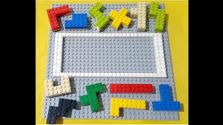 pentomino for kids Lego puzzle 5x12 [upl. by Alekahs498]