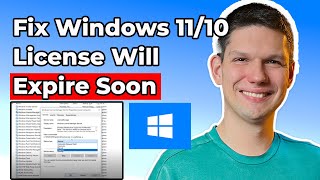 How To FIX Your Windows License Will Expire Soon Windows 1110 [upl. by Ecnaret]