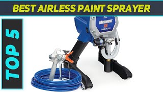 5 Best Airless Paint Sprayer in 2024 [upl. by Alimhaj]