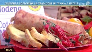 Zampone e cotechino la tradizione in tavola a Natale [upl. by Liagabba]