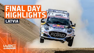 Final Day Highlights  WRC Tet Rally Latvia 2024 [upl. by Anitsugua187]