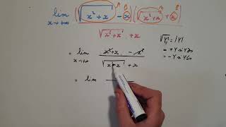 Calcul de la limite dune fonction racine carrée avec expression conjuguée Maths terminale [upl. by Amis]