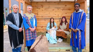 Live Nativity Scene Held In West Unity [upl. by Eniretac]