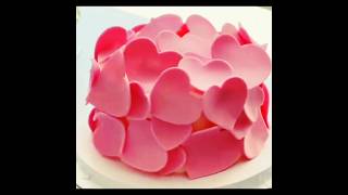 Heart cake design heart heartcakedesign viralshort [upl. by Neoma]