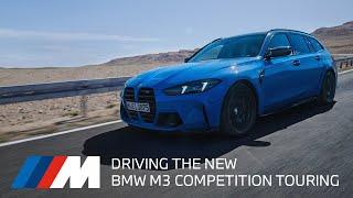 Driving the new BMW M3 Competition Touring [upl. by Luy840]