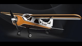 XK A600 5CH Brushless DHC2 Scale Plane  Test Flight [upl. by Karab]