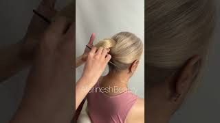 Easy and Amazing Way to Do Nice and Stylish Updo Hairstyles with Hair Clips [upl. by Yadrahs]