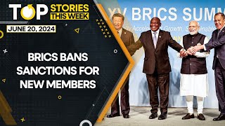 BRICS membership requires sanctions ban  World Business Watch  WION Top Stories [upl. by Keon422]