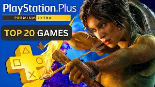 Top 20 Games Joined PS Plus Extra amp Premium in 2023 [upl. by Millhon]