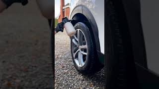 Dirty Wheel Arch Cleaning satisfying carwash [upl. by Anerb]