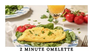 A French 2Minute Omelette [upl. by Euqinomahs259]