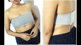 DIY Strapless Fitness Bra  स्ट्रैपलेस फिटनेस ब्रा [upl. by Sarene]