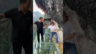 Strongest Glass Bridge of China shorts [upl. by Kcirdahc]