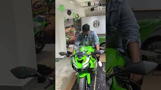 India’s one of the first ZX 6Rs 2025 ytshorts kawasaki superbike [upl. by Armat]