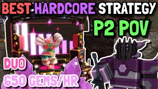 NEW BEST DUO HARDCORE STRATEGY  PANKO WARFARE P2 GUIDE  Roblox Tower Defense Simulator TDS [upl. by Acinorehs]