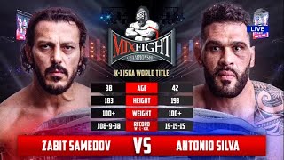 Zabit Samedov Azerbaijan Vs Antonio Silva Brazil  MFC Full Fight  Baku 2022 [upl. by Elodie]