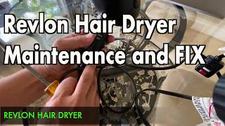 Revlon Hair Dryer Maintenance and Fix [upl. by Anna-Diane]