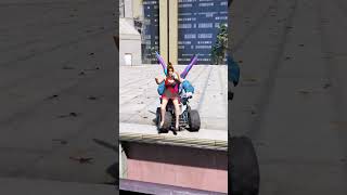 GTA V SPIDER MAN SAVES HIS WIFE FROM VENOM shorts gta5 spiderman [upl. by Meghan]