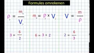 D Formules omrekenen [upl. by Patrizio]