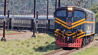 Rovos Rail the Pride of Africa on the NATCOR mainline between Johannesburg and Durban [upl. by Nytsirk]