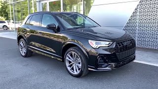 2022 Audi Q3 45 TFSI 245 PS quattro Sline Interior and Exterior short Walkaround [upl. by Alyel]