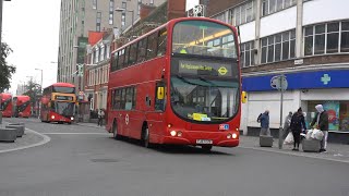 Buses on rail replacement work in Barking on 28th Nov 2020 [upl. by Stempson]