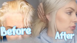 The Best Hair Toner For Blondes  Loreal 901 [upl. by Kimber]