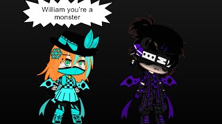 Aftons react to look at me now fnaf 1 animation [upl. by Suolkcin367]