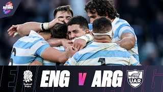 EXTENDED HIGHLIGHTS  England v Argentina  Autumn Nations Series [upl. by Alina616]